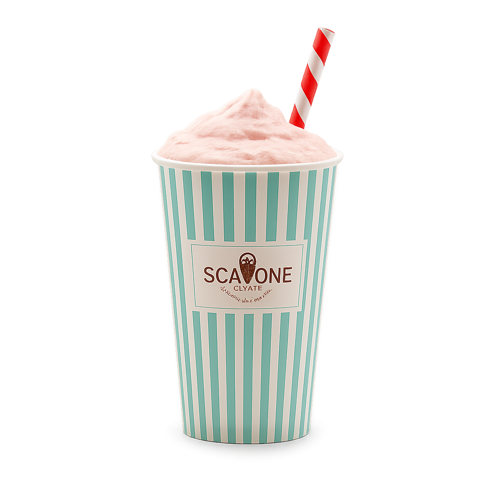 Trinkbecher mit Deckel für Shakes - 410ml