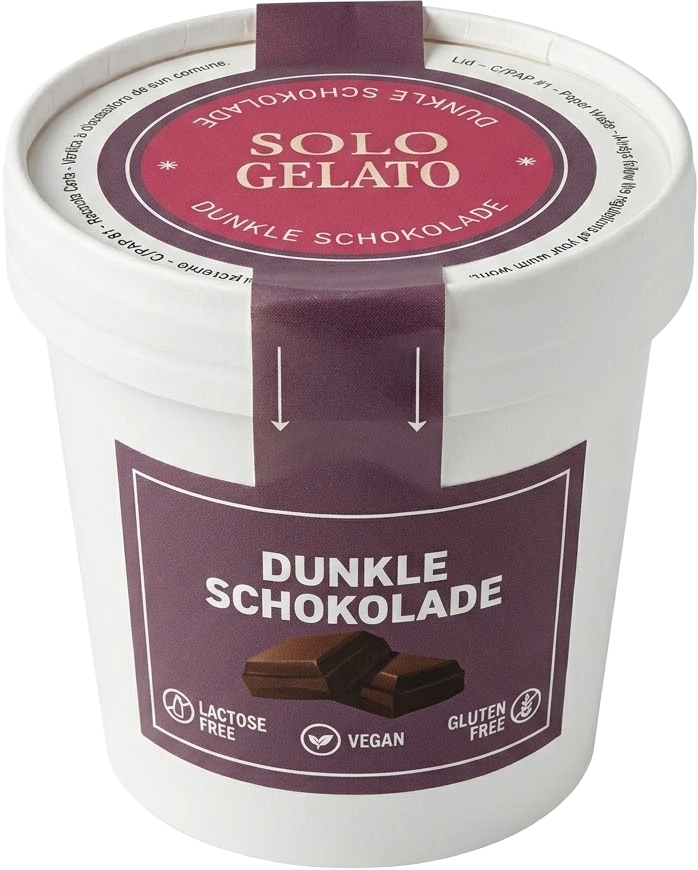 Portionsbecher DUNKLE SCHOKOLADE vegan
