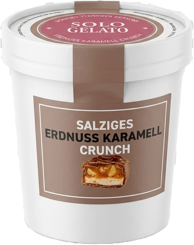 Portionsbecher SALZIGES ERDNUSS-KARAMELL-CRUNCH  (20x)