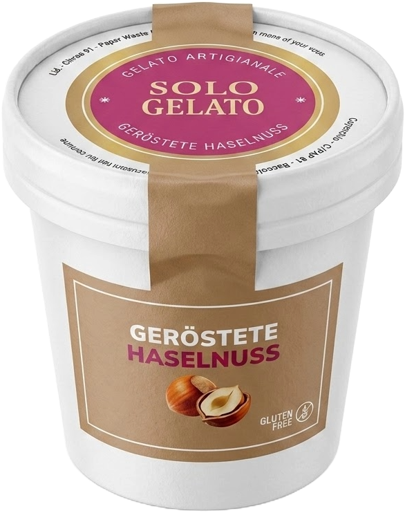Portionsbecher GERÖSTETE HASELNUSS (20x)