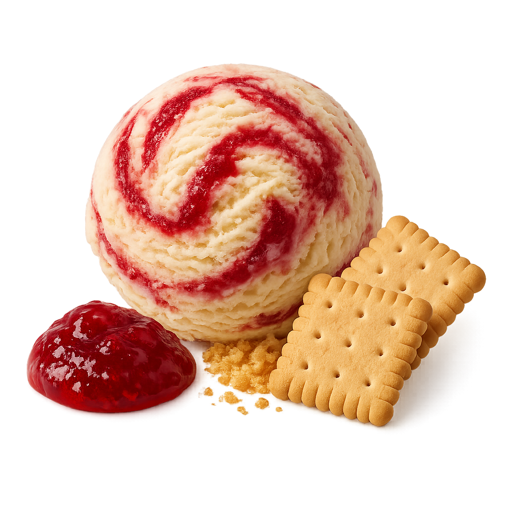 Himbeer-Cheese-Cake-Crumble