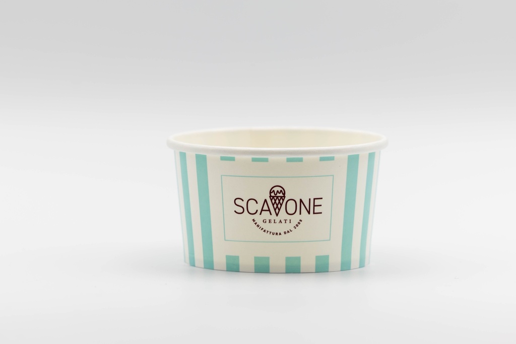 Pappbecher 210ml (2-3 Eiskugeln)