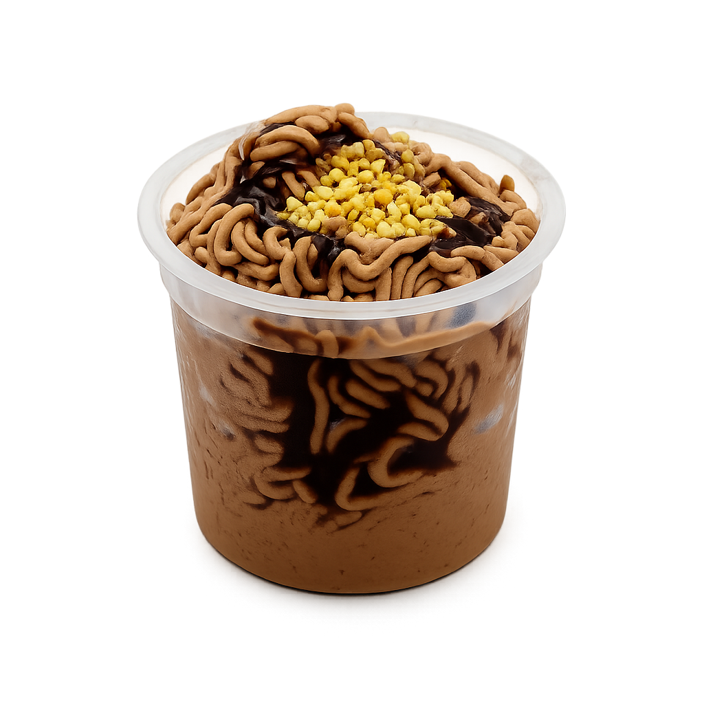 Spaghetti-Eis Schokolade 