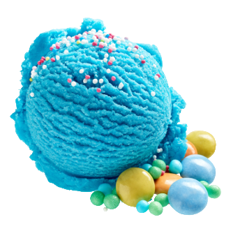 [BUB.W475.G] Himmelblau / Bubble Gum (Inlay für 5 Liter-Eiswanne - glatt gefüllt)