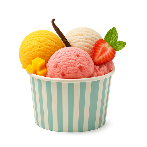 Eisbecher 210ml (2-3 Kugeln)