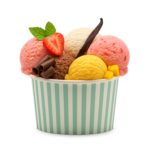 Eisbecher 360ml (3-4 Kugeln)