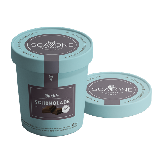 Portionsbecher DUNKLE SCHOKOLADE vegan