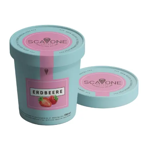 Familienbecher ERDBEER SORBET